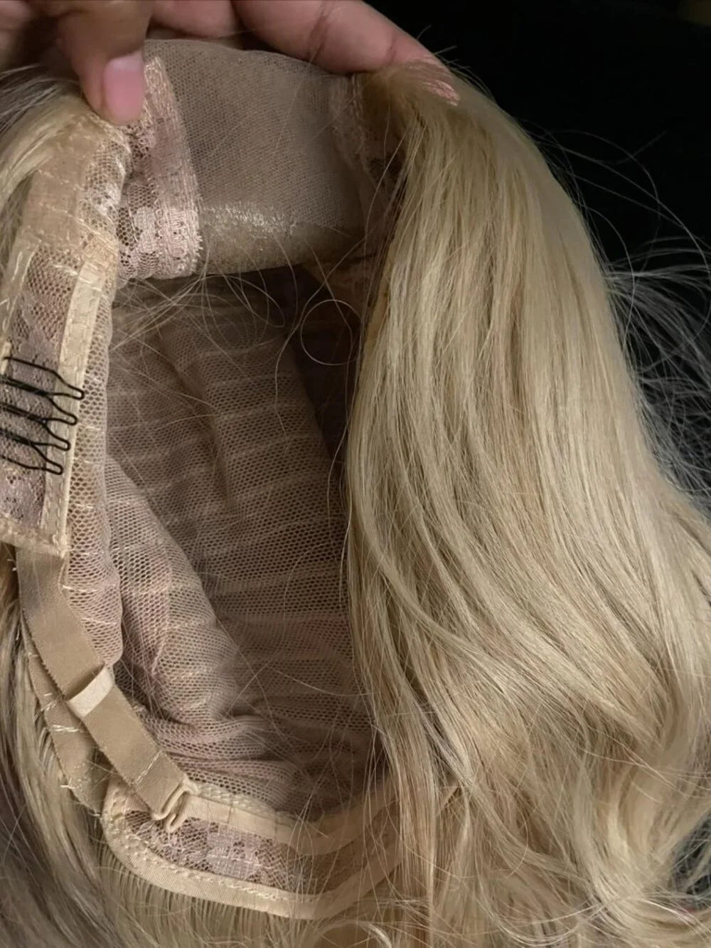 N/A long curly
